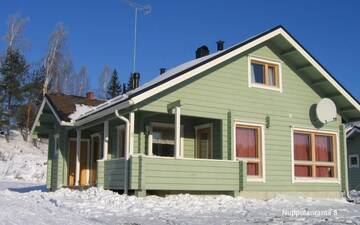 Фото номера Коттедж с сауной и 4 спальнями Дома для отпуска Cottage Nuppulanranta г. Йямся 46