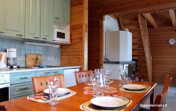 Фото номера Коттедж с сауной и 4 спальнями Дома для отпуска Cottage Nuppulanranta г. Йямся 16