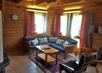 Фото номера Коттедж с сауной и 4 спальнями Дома для отпуска Cottage Nuppulanranta г. Йямся 35
