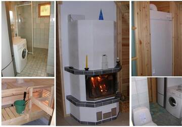 Фото номера Коттедж с сауной и 4 спальнями Дома для отпуска Cottage Nuppulanranta г. Йямся 39