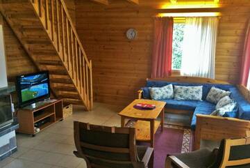 Фото номера Коттедж с сауной и 4 спальнями Дома для отпуска Cottage Nuppulanranta г. Йямся 37