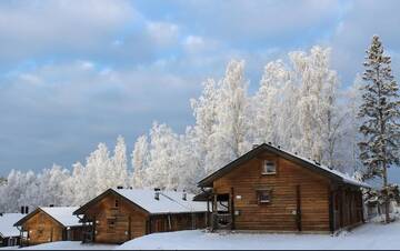 Фото номера Коттедж с 1 спальней и сауной Дома для отпуска Koivula Cottages г. Йямся 29