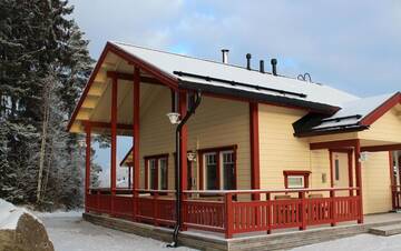 Фото номера Коттедж с сауной (7 взрослых) Дома для отпуска Himoseasy Cottages г. Йямся 55