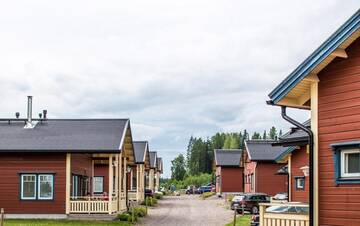 Фото номера Коттедж с сауной (7 взрослых) Дома для отпуска Himoseasy Cottages г. Йямся 36